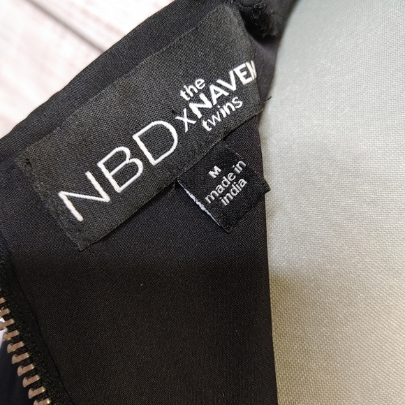 NBD x Naven Twins Involved Beaded Dress Size M - Picture 9 of 16